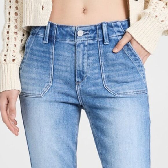 PAIGE Denim - PAIGE Mayslie Straight Ankle Jeans Size 25